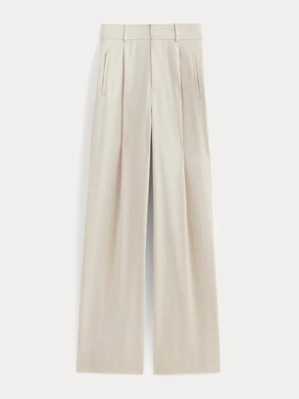 Everlane Draper Pleated Pant in Buttersmooth (2)